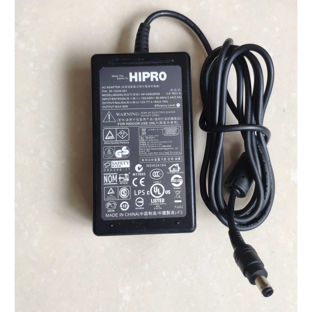HIPPO 12V4.16A อะแดปเตอร์แปลงไฟ สินค้าคงคลังเก่า HP-A0502R3D