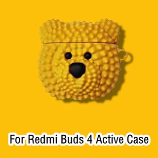 【ของแท้】เคสหูฟัง แบบนิ่ม ลายการ์ตูน สําหรับ Redmi Buds 4 Redmi Buds 4