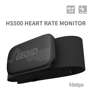 I4otpc Geoid Hs500 นาฬิกาจับเวลาบลูทูธไร้สาย วัดอัตราการเต้นหัวใจ 30-240bpm Ip67 กันน้ํา สําหรับขี่จักรยาน