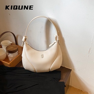 KIQUNE   กระเป๋าสะพาย ข้าง กระเป๋าผู้หญิงสะพายข้าง 2023 new  Beautiful High quality Trendy ทันสมัย L91TFOL 37Z230910