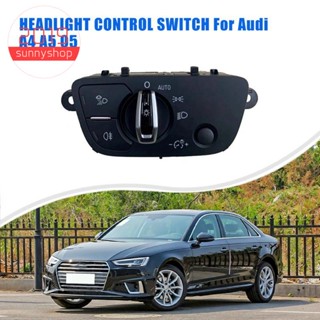 4 ม.0941531Aa สวิตช์ควบคุมไฟหน้ารถยนต์ ปรับได้ อุปกรณ์เสริม สําหรับ Audi A4 A5 Q5 4M0941531 Aa