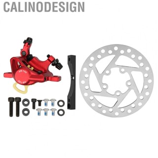 Calinodesign Hydraulic Disc Brake Set Scooter Hydraulic Brake Set High Performance with 120mm Rotor Adapter for M365