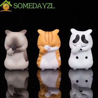 SOMEDAYZL ตุ๊กตาฟิกเกอร์ PVC รูปการ์ตูนอนิเมะ ขนาดเล็ก สําหรับตกแต่งบ้าน