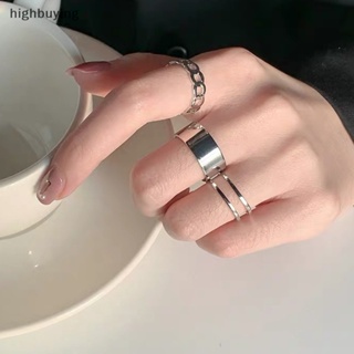 [highbuying] ชุดเครื่องประดับ แหวนโลหะอัลลอย เปิดนิ้วมือ สไตล์เกาหลี เหมาะกับของขวัญแต่งงาน แฟชั่นสําหรับผู้หญิง สินค้าใหม่