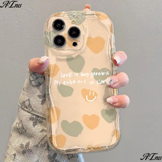 ✅เคสป้องกันโทรศัพท์มือถือใส แบบนิ่ม ลายหน้ายิ้ม กันกระแทก สําหรับ Apple Iphone 1211 8p Promax Xs 7 xr 13 14 N8SJ