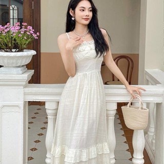 เดรสแขนยาว 2 ชิ้น เดรสแขนกุดรับซัมเมอร์