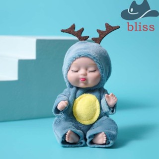 BLISS ตุ๊กตาเด็กนอนหลับ ของเล่น ของขวัญวันเกิด เด็กผู้หญิง พร้อมเสื้อผ้า การ์ตูนสัตว์ ของเล่น ร่างกาย น่ารัก ของเล่น DIY ตุ๊กตาแฟชั่นเด็ก ตุ๊กตาเด็กใหม่