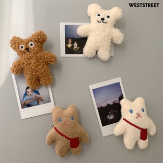 Weststreet ไอซีตู้เย็น ลายการ์ตูนหมีน่ารัก 3D สําหรับตกแต่งบ้าน