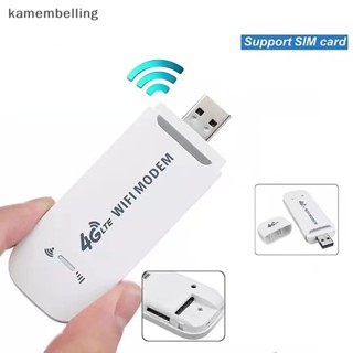 Kamembelling เราเตอร์อินเตอร์เน็ตไร้สาย B1 3 5 4G เป็น LTE ดองเกิล USB 2.4GHz 150Mbps