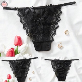 Women Sexy Lingerie Lace Panties Underpants Low Waist Hollow Briefs Underwear