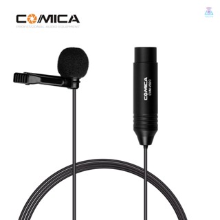 [พร้อมส่ง] Comica CVM-V02O ไมโครโฟนคอนเดนเซอร์ ปลั๊ก XLR รองรับ 48V Phantom Power สําหรับกล้องบันทึกวิดีโอ