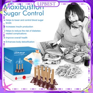 ♕ South Moon 10pcs Moxibustion Sugar Control Wormwood Pillar Control Blood Sugar Levels Enhance Body Detoxification Relief บรรเทาความไม่สบายกายพยาบาล Body Care UPBEST