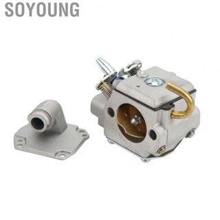 Soyoung Carb  Easy Installation Rustproof Strong 1133 120 0607 Carburetor Metal Stable for Chainsaws Accessory