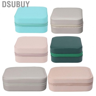 Dsubuy Jewel Storage Box  Compact Size Lightweight Multifunctional Travel Jewelry Case for Storing Earing Necklace Ring