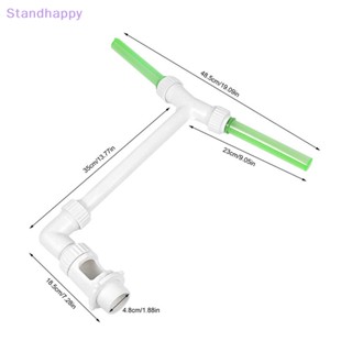 Standhappy น้ําพุสระว่ายน้ํา - น้ําพุคู่ สําหรับสระว่ายน้ํา และสระน้ํา เหนือพื้น น้ําตก สปริงเกลอร์คูลเลอร์ ปรับได้ สําหรับสระว่ายน้ํา ใหม่