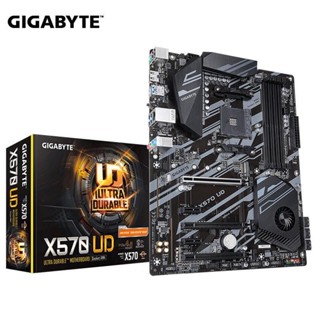 Gigabyte X570-UD เมนบอร์ดคอมพิวเตอร์ตั้งโต๊ะ สําหรับ AMD CPU5900X 5800X 5700G 5600Xcpu TR0Y