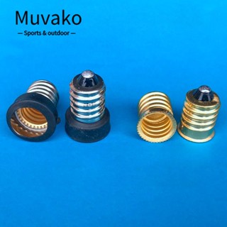 Muvako ซ็อกเก็ตหลอดไฟ LED E14 เป็น E12 E14 เป็น E12 ทองแดง ทนทาน ประหยัดไฟ 10 ชิ้น