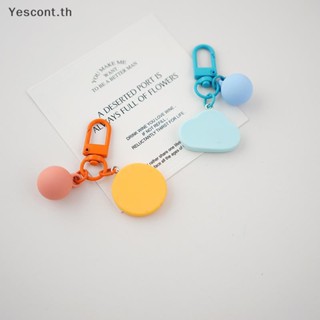 Yescont พวงกุญแจ จี้รูปหน้ายิ้ม สีแคนดี้ น่ารัก เครื่องประดับ สําหรับผู้ชายและผู้หญิง TH