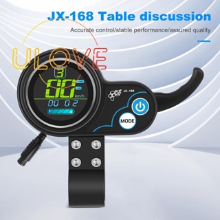 Jx-168 คันเร่งสกูตเตอร์ไฟฟ้า หน้าจอ LCD 36V 48V อุปกรณ์เสริม