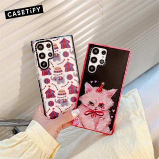 เคสโทรศัพท์มือถือแบบใส ลายแมวสุดเท่ สําหรับ Samsung Galaxy S20 S21 S22 S23 Ultra S20+ S21+ S22+ S23 Plus