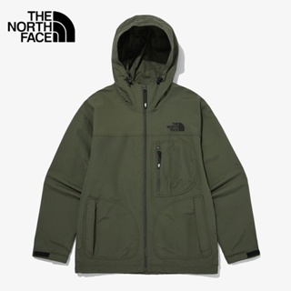 เสื้อแจ็กเก็ตบอมเบอร์ มีฮู้ด ปักลายโลโก้ The North Face แบบดั้งเดิม เหมาะกับใส่กลางแจ้ง แฟชั่นคู่รัก