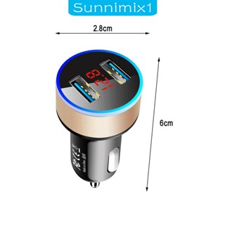 [Sunnimix1] อะแดปเตอร์ที่ชาร์จ USB แบบพอร์ตคู่ ชาร์จเร็ว สําหรับสมาร์ทโฟน กล้อง