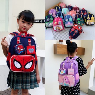 กระเป๋าเป้สะพายหลัง ลายการ์ตูนยูนิคอร์น PAW Patrol Spider-Man น่ารัก สําหรับเด็กอนุบาล อายุ 3-7 ปี