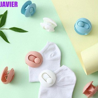 Javier คลิปหนีบผ้านวม แบบพลาสติก กันลื่น 6 ชิ้น ต่อชุด