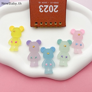 Newbaby ตุ๊กตาหมีเรืองแสง DIY อุปกรณ์เสริม สําหรับตกแต่งบ้านตุ๊กตา 10 ชิ้น