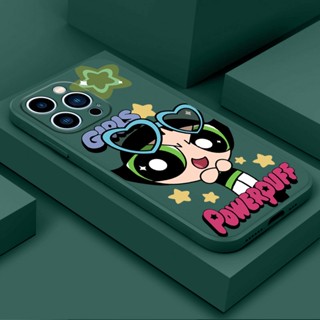 เคสโทรศัพท์มือถือ ซิลิโคนนิ่ม กันกระแทก ลาย Powerpuff Girls สําหรับ Samsung A12 A13 A14 5G M12 A04S M13 A20 A30 A20S A21S A22 5G M22 4G MF050A