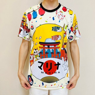 เสื้อยืดลายโตเกียวมารินะ สไตล์ญี่ปุ่น ลายใหม่ล่าสุด