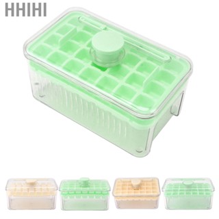 Hhihi Easy Release Ice Cube Tray Mold DIY ABS and PET Pop for Whiskey Cocktail Chilling Drinks Coffee