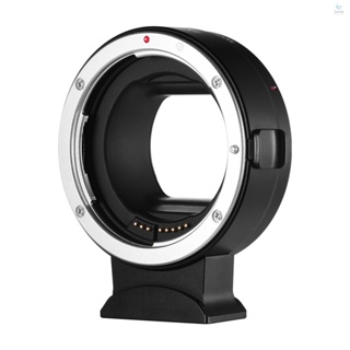 Andoer EF-EOSR Auto Focus Camera Lens Adapter Ring IS Image Stabilization Electronic Aperture Control EXIF Information Replacement for  EF EF-S Lens to  EOS R RF Mount F