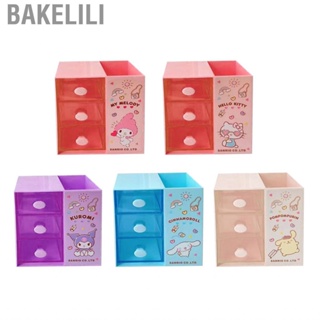 Bakelili Desk Storage Box  Plastic Material Decorative Practical Cosmetic Large  Cute Style for Home