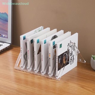 Widebeaucloud 12 ช่อง อะคริลิคไวนิล เดสก์ท็อป บันทึก ชั้นวางแผ่น Cd จัดเก็บ เคาน์เตอร์ อัลบั้ม จัดเก็บ ดี