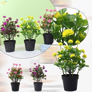 【VARSTR】Bonsai Beautifully Bright Color Fake Flower For Office Home Decoration