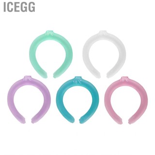 Icegg Cooling Neck Wrap  Tube Reusable Frozen Free Lightweight for Hot Summer