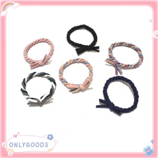 Only ยางรัดผม แบบหนา ถักมือ สําหรับผู้หญิง