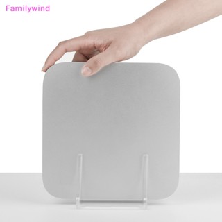 Familywind&gt; กล่องเราเตอร์อะคริลิคใส แนวตั้ง กันลื่น สําหรับ Mac Mini 2010-2020