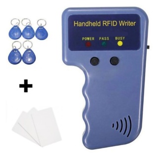 Computer Ac.lr Handheld ID Writer 125KHZ ความถี่ต่ำ Card Reader Duplicator สำหรับสำนักงานในครัวเรือน