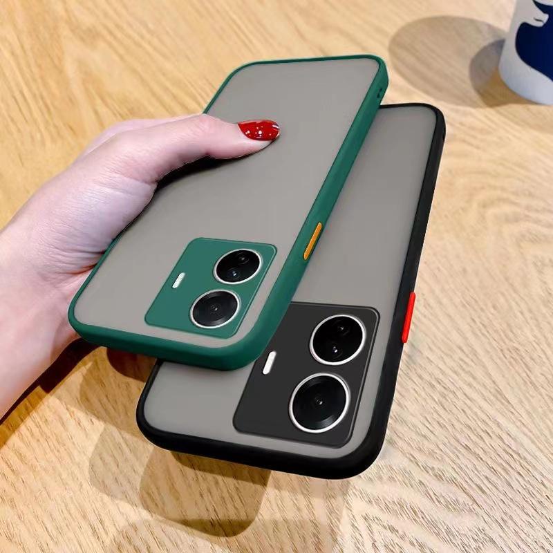 เคส Vivo V25 5G เคสวีโว่ ขอบสีผิวด้าน เคสกันกระแทก TPU Case