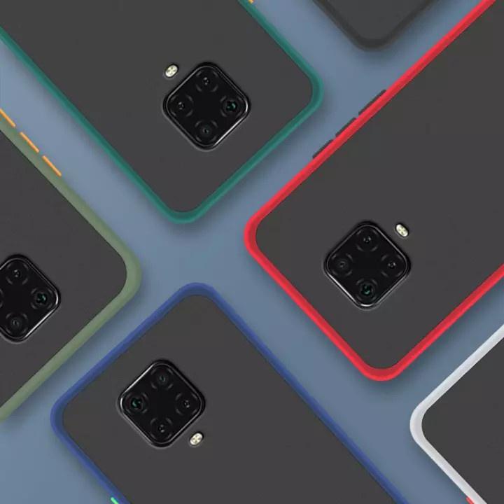 เคส Xiaomi Redmi Note 9s เคสเสี่ยวมี่ ขอบสีผิวด้าน เคสกันกระแทก TPU Case