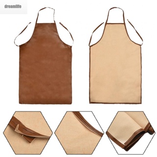 【DREAMLIFE】Aprons 116*63cm Fireproof Polyurethane Protection Workwear Welding Apron