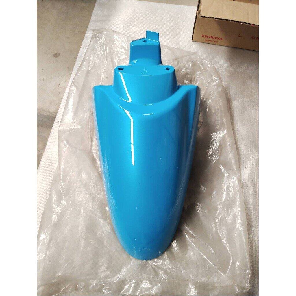 บังโคลนหน้าสีฟ้า SCOOPY-I '2013 รถสีชมพูฟ้า อะไหล่แท้ HONDA 61100-K16-900ZV