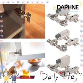 DAPHNE บานพับบัฟเฟอร์ ฮาร์ดแวร์แดมเปอร์ แขนตรง โหลดเร็ว บานพับโอเวอร์เลย์ แบบเต็ม ปรับได้