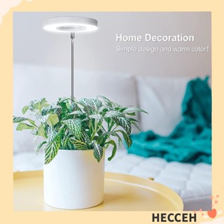 Hecceh โคมไฟเร่งการเจริญเติบโตของพืชในร่ม LED หรี่แสงอัตโนมัติ ปรับเต็มสเปกตรัมได้ หมุนได้ 180 องศา