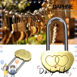 Daphne กุญแจล็อค รูปหัวใจ 40 มม.