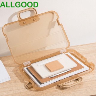 Allgoods กล่องกระดาษใส่โฟโต้การ์ด ขนาด A4 กันน้ํา กันฝุ่น สําหรับออฟฟิศ โรงเรียน