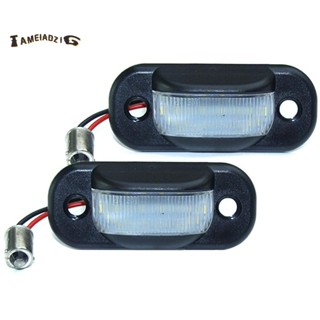 หลอดไฟ LED ติดป้ายทะเบียนรถยนต์ สําหรับ Audi 80 B4 91-95 Cabridet (Type 8G) 91-00 100 C4 90-94 A6 C4