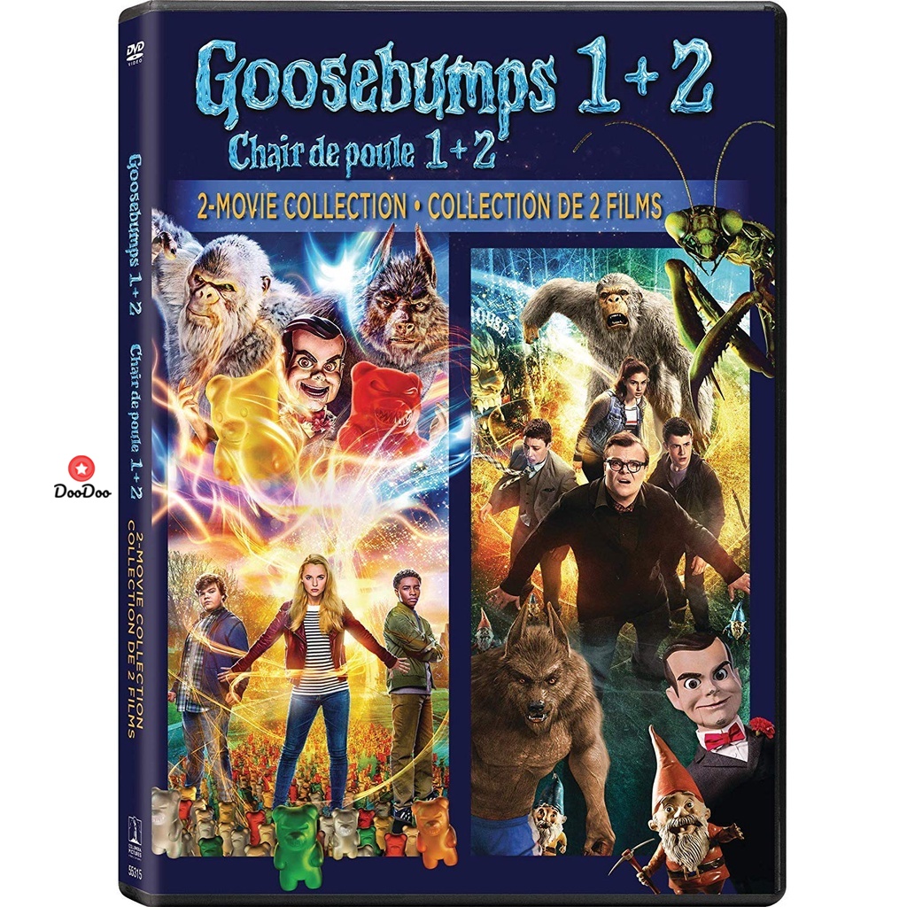DVD Goosebumps คืนอัศจรรย์ขนหัวลุก ภาค 1-2 DVD Master เสียงไทย (เสียง ไทย/อังกฤษ ซับ ไทย/อังกฤษ) หนัง ดีวีดี